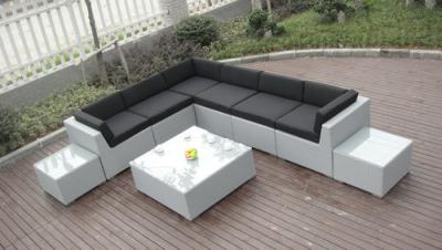 China Patio-Rattansofa im Freien, beständiges zeitgenössisches Eckuvsofa zu verkaufen