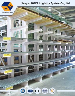 China NOVA Heavy Duty Cantilever Racking, dobro/única cremalheira tomada partido do modilhão à venda