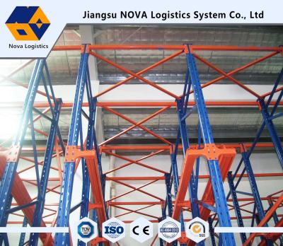 China Heavy Duty Drive In Racking with CE&ISO Guarantee / Nanjing Origin Drive Through Racks for sale