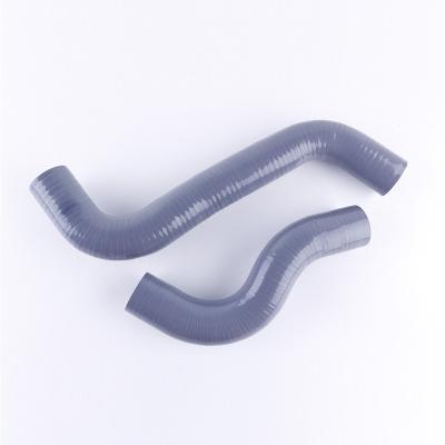 China Gray Silicone Radiator Coolant Hose Upper Silicone and Nylon Kit for Subaru WRX 2.0L 2015+ for sale