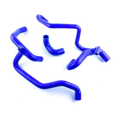 China TOP SILICONE AND NYLON Blue Silicone Radiator Coolant Hose For Land Rover Discovery 2 2.4l Jet 4.0 4.6 V8 1998-2004 for sale