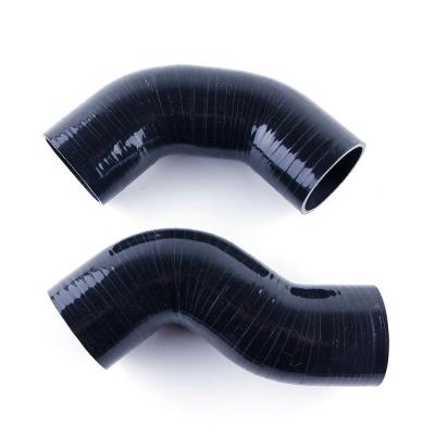 China Auto Radiator Silicone Hose Black For BMW E90 E92 N54 135 Twin 135i 335 335i Turbo Intercooler Silicone Hose Tube Kit for sale