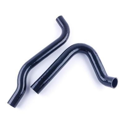 China UPPER SILICONE AND NYLON Black Silicone Coolant Hose Radiator Hose Kit For 67-72 GMC Jimmy Chevrolet C/K Pickup Blazer for sale