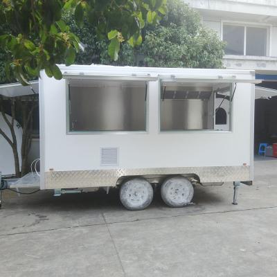 China Vegetable processing factory wholesale price used food truck mobile food trailers mobile food truck with full kitchen for sale