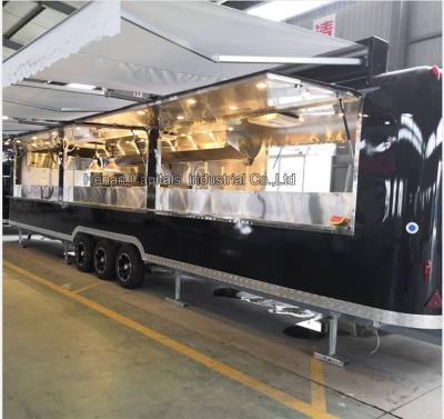 China Vegetable processing factory use street food trailer ice cream truck restaurant food truck food bar for sale