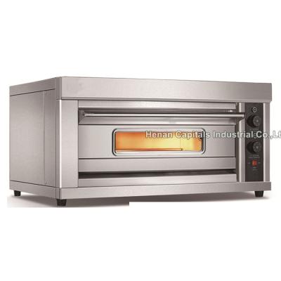 China Electric Car Pizza Maker 1 Layer-2Trays Stainless Steel Electric Pizza Making 0vens Bake for sale