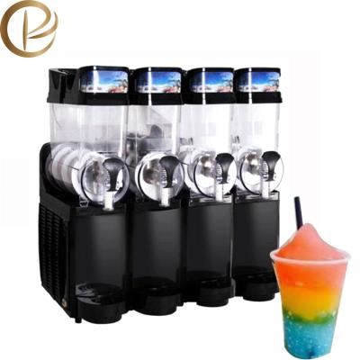 China Hotels Four Tank Slush Machine Soft Ice Cream Maker Frozen Instant Margarita Machine for sale