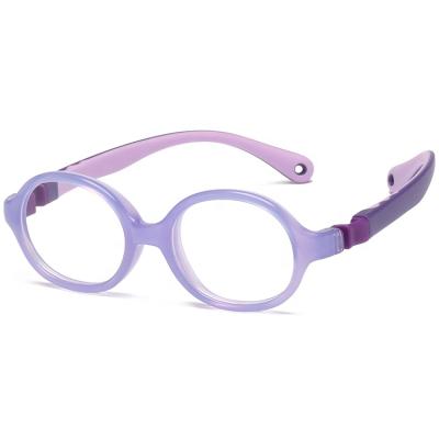 China Removable Flexible Kids Eyeglasses Frames TR90 Kids Glass Eyewear Unbreakable Safe Frames for sale