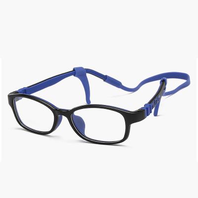 China For Reading Glasses Soft Touching Children Tr90 Multi Eyewear Computer Optical Glasses for sale