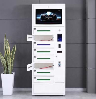 China School. Steel Fingerprint Public Telephone Locker 8 Door Cabinet Station Kiosk Safe Locker Filler Furniture for Office and Public Customized for sale