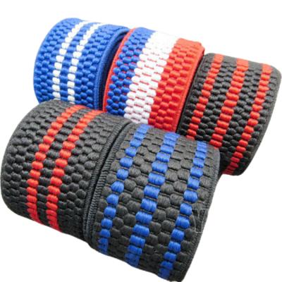 China Factory price 4cm corn goods high quality elastic rubber band pattern decorative belt clothing accessories for home textile for sale