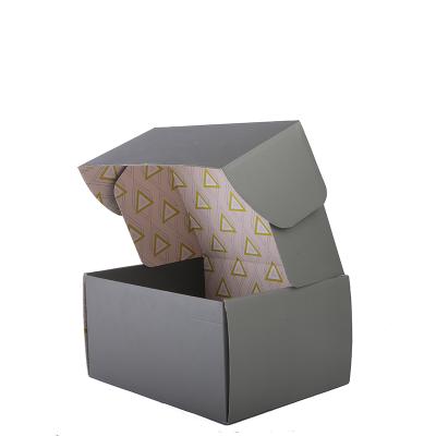 China Recyclable Custom Logo Printed Kraft Cardboard Baby Shoe Box Packaging for sale