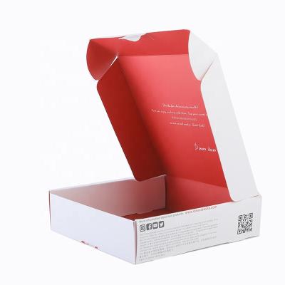 China Factory Wholesale OEM Paper Shoe Boxes Recyclable Recycle Corrugated Packaging Paper Box for sale