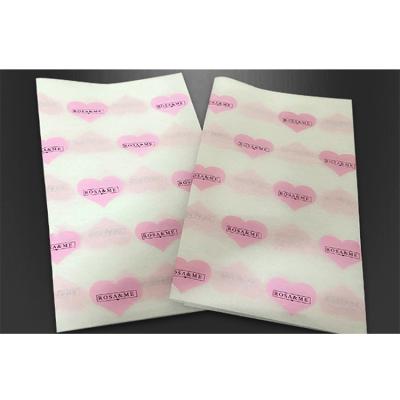 China Custom Printed Tissue Paper Moisture Proof For Product Packaging Clothes Wrapping Tissue Paper Roll for sale