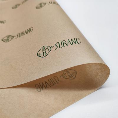 China Transparent brown white moisture-proof shoes wine red color clothes wrapping tissue paper custom logo for sale