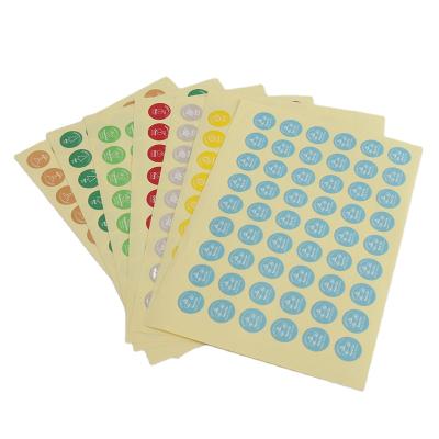 China Waterproof Customized Fruity Scented Stickers Labels Personalized Creative Scented Cards for sale