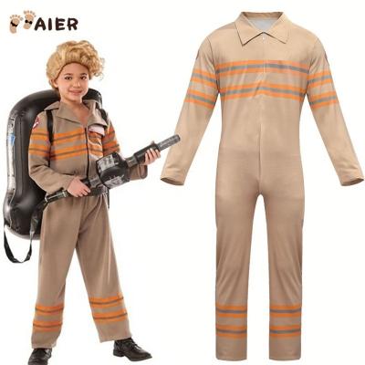 China Overalls Weirdest Child Cosplay Costume Polyester Halloween Things 2 Ghostbusters Cosplay Uniform Costume for sale