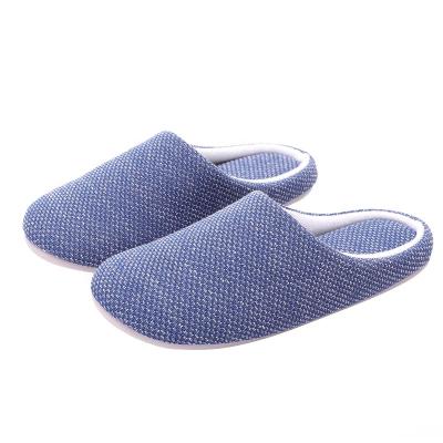 China Fashion Trend Winter Home Indoor Warm Couples EVA Insole Non Slip Velvet Cotton Soft Slippers for Women and Men for sale