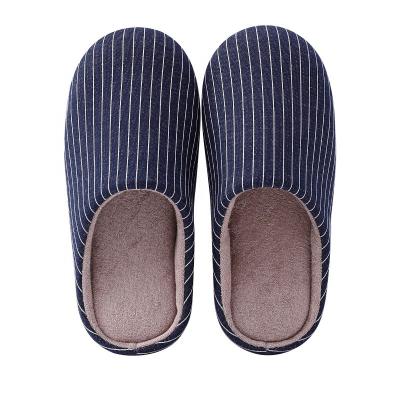 China Fashion Trend New Winter Cotton Indoor Slippers Couple Soft Eva Sole Home Warm Plush Slippers for Women and Men for sale