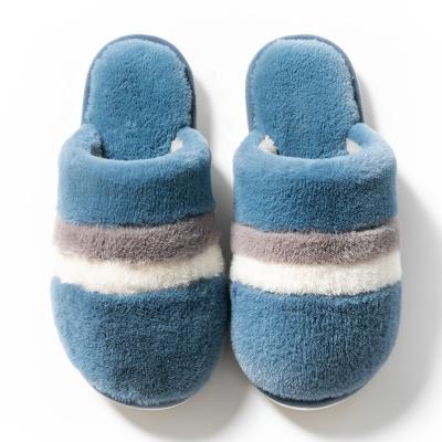 China Fashionable Simple Comfortable Faux Fur Home Slippers Fashion Trend Style Non-Slip Slippers for sale