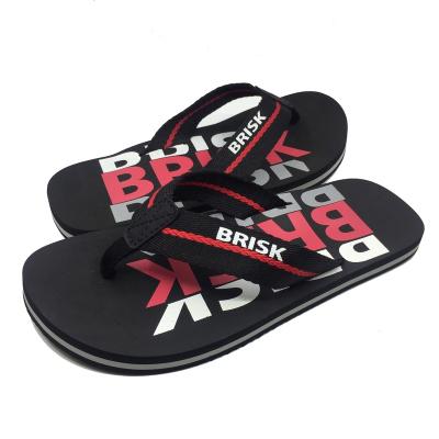 China New Style EVA Flip Flops Rubber Flat Popular Summer Durable Popular Beach Men's Cool Slipper for sale