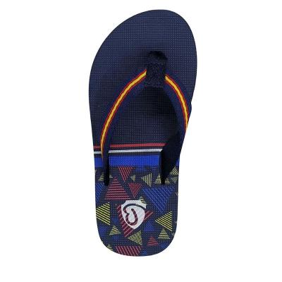 China Flat Custom Logo Personalize Natural Wholesale Beach EVA Kids Rubber Flip Flop for sale