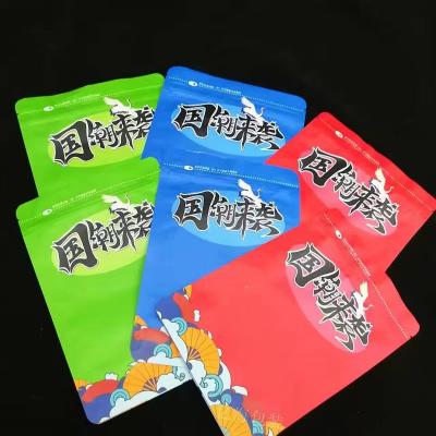 China Custom Reusable Clear Plastic Bag Shock Resistance Sealed Zipper Bag Food PE Packaging Bags for sale