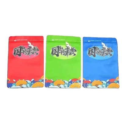 China Impact Resistance Resealable Logo Printed Pouch Laminated Plastic Custom Tote Ziplock Holder Up Bags for sale