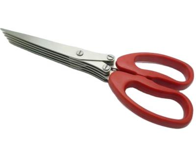 China Fashion Design Universal Cutting Stainless Steel Kitchen Scissors Professional Hardware Type Scissors / Herb Scissors for sale