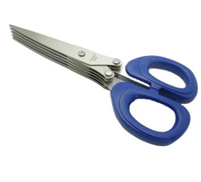 China Professional Universal Cut Stainless Steel Material Kitchen Scissors Type Multi Scissors for sale