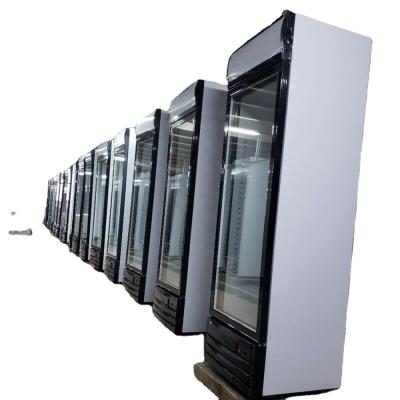 China Cheapest Single-temperature Single Door Beverage Cooler Vertical Price Showcase Refrigerator 278 for sale