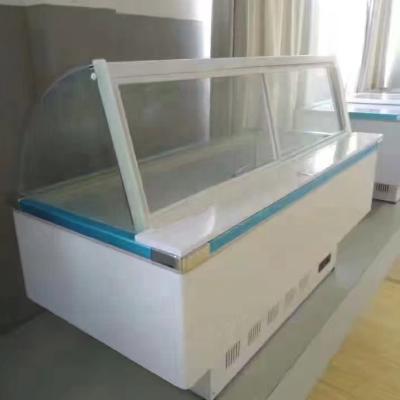 China Good Quality Single-temperature Double Door Display Chest Freezer for sale