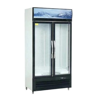 China Large Capacity Single-temperature Good Quality Commercial Display Visi Display Cooler for sale