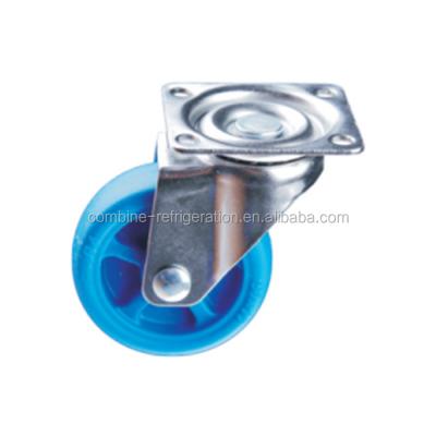 China Industry Cheap Nylon Caster Wheel With Swivel Metal Plate Wheel Customized for sale