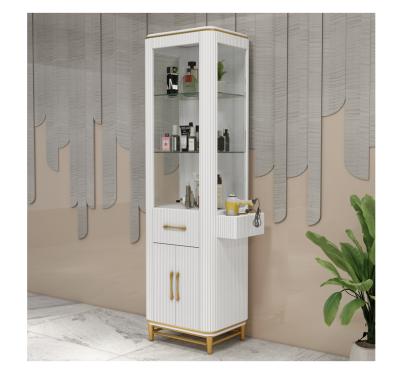 China Modern Modern Barber Shop Furniture Salon Furniture Display Cabinet For Barber Shop for sale