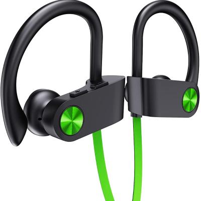 China Waterproof Neckband Earbuds IPX7 Radio Sports Earbuds For Workout Gym Running Headphones Noise Cancel Mic, High Fidelity Bass Stereo for sale