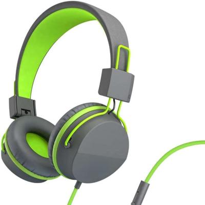 China Ultra-Plush Eco Feather Light On-Ear Headphones Earbuds Leather 40mm Drivers GUARANTEED FOR LIFE - Graphite/Lime for sale