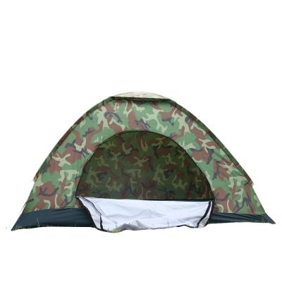 China Automatic Camouflage/Field Outdoor Automatic Game Tent For Camping Quick-Opening Tents 4 Person Waterproof Canopy With Carry Bag Easy To Set Up By Qis for sale