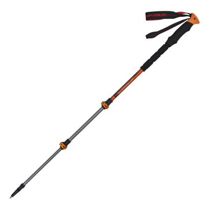 China Rack Climbing / Hiking Outdoor Mountaineering Trail Rods 2020trending telescoping ultra strong carbon fiber hiking trekking poles alpenstocks for sale