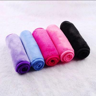 China Home Reusable Makeup Remover Makeup Removal Towel Microfiber Facial Cloth Pads Face Remover Skin Care Beauty Cleaning Tools for sale