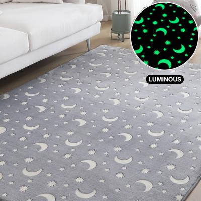 China Soft Fluffy Carpets Thick Rug For Living Room Bright Plush Blanket Kids Bed Room Fluffy Floor Carpets Home Bedside Decor Sofa Velvet Mat Blankets for sale