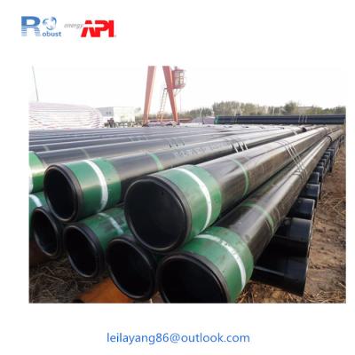 China Oil Water Well Drilling API P110 L80 N80 K55 J55 Casing Carbon Steel OCTG Pipe Oil Well Drilling 4 1/2