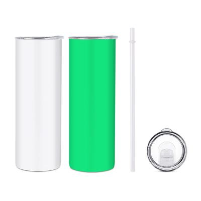 China Wholesale Hot Sale Viable Double Wall Stainless Steel Green 20oz Luminous Glow In The Dark Sublimation Tumbler Directly for sale