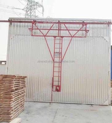 China 40 Cubic Meters Wood Drying Steam Heated Wood Drying Kiln for sale