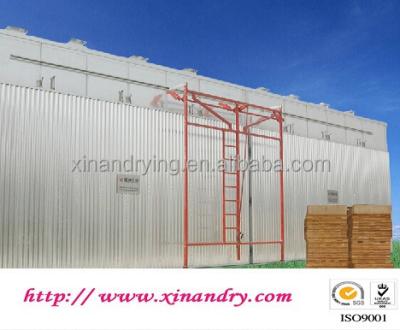 China Wood Drying Rough Sawn Timber Drying Kiln For 20~ 200 Cubic Meter Pile for sale