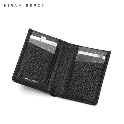 China Slim Waist Quality Quality Wallets Men's Genuine Leather Minimalist RFID Blocking OEM OEM Wholesale for sale