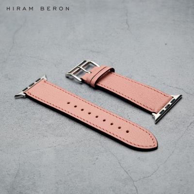 China France Leather Goatskin Leather Watch Band For Iwatch For Women Lace Color 18 20 mm for sale