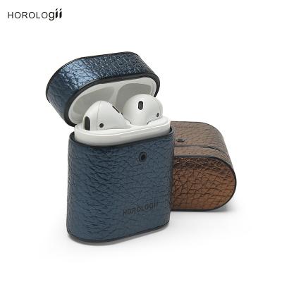 China For Airpods 2021 Luxury Cow Leather For Air Pods Case Men Luxury Top Quality Accessories Wholesale Dropship for sale