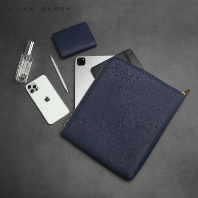 China Others High Quality Real Leather Clutch Purse For Ipad Bag Pouch Men Leather Tablet Purse for sale