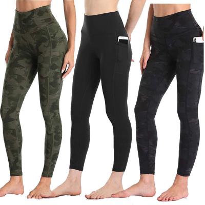 China Hip-Rising Yoga Pants High-Stretch Fitness Sports Tight-Fitting Sets Gaiters Gaiters Cropped Trousers for sale